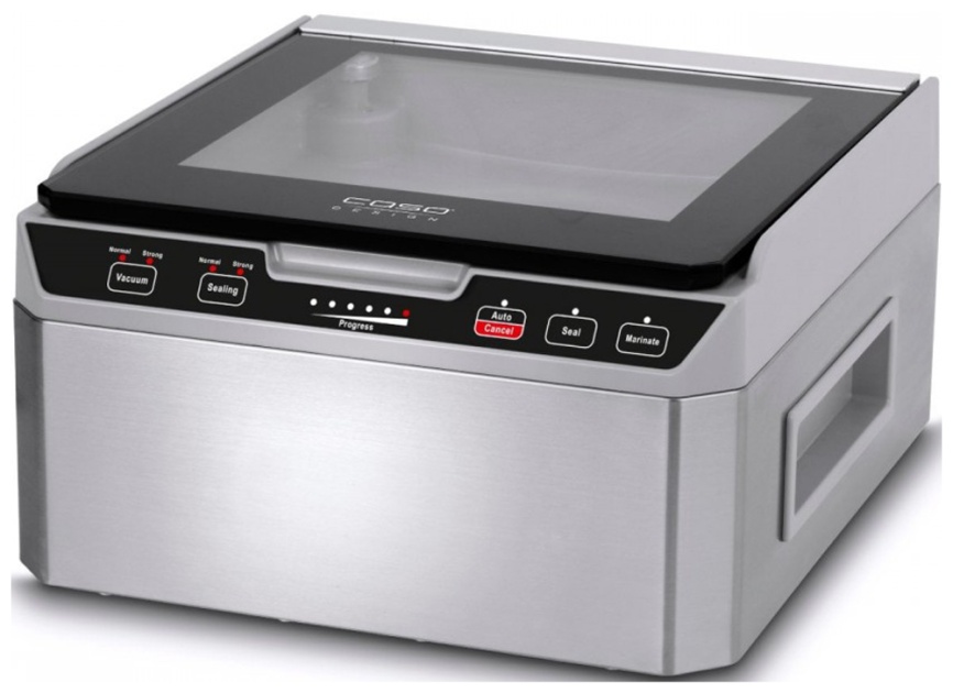 Вакуумный упаковщик Caso VacuChef 40, 280 Вт, 70 л/мин, двухпоршневый насос фото 2