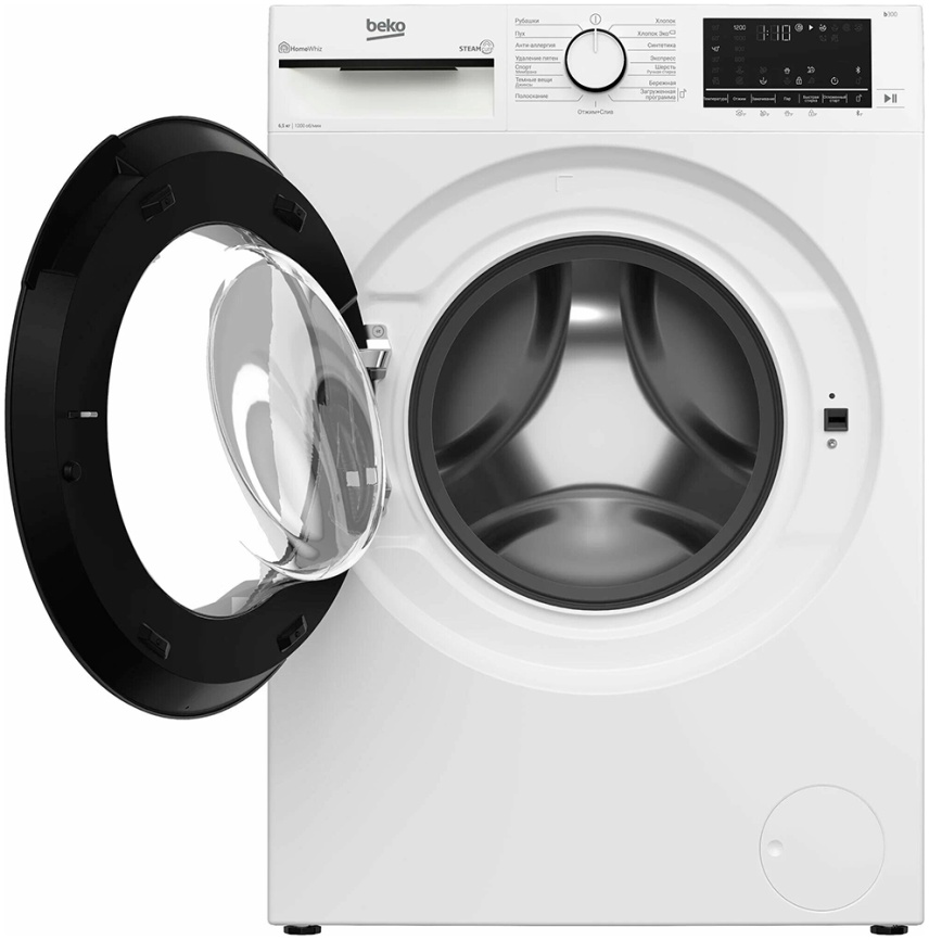Стиральная машина Beko B3WFR56H2WWB автомат 6,5 кг, 60 см, белый фото 3