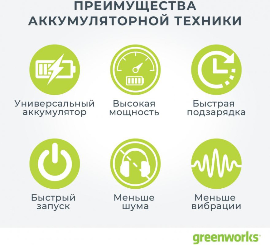 Снегоуборщик электр. Greenworks 2600807UB фото 8