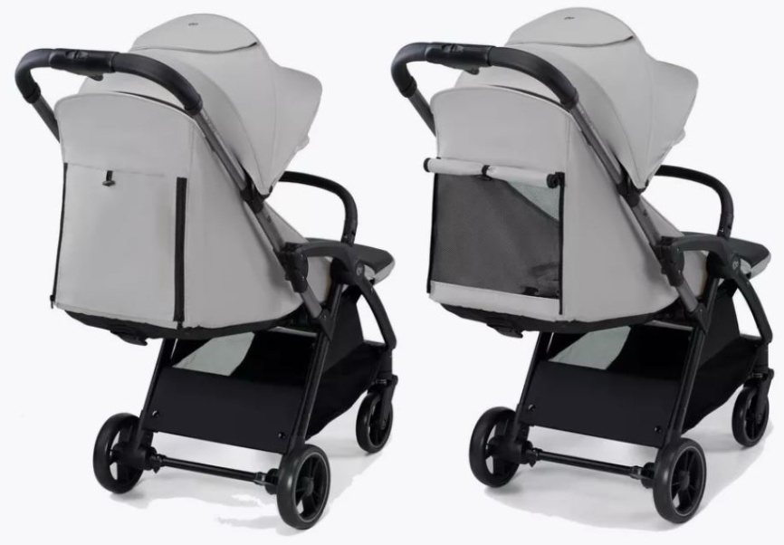 Коляска Ining Baby FOLD K353 серый фото 5