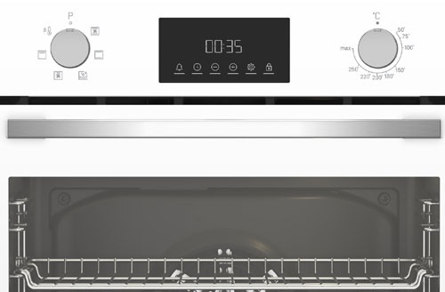 Электрический духовой шкаф Indesit IBFTE 2434 WH, 72 л, таймер, белый фото 3