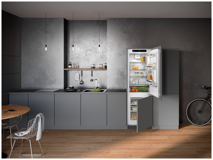 Встраиваемый двухкамерный холодильник Liebherr ICNd 5103-22 001 No frost, белый фото 4