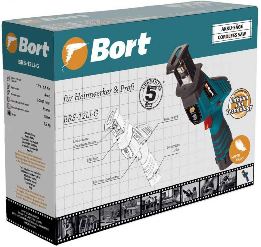 Сабельная пила Bort 93410167 фото 4