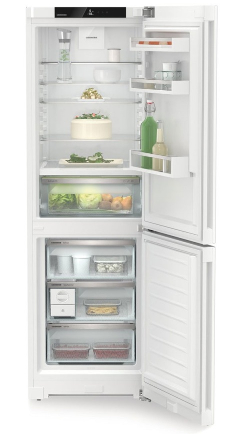 Двухкамерный холодильник Liebherr CBNc 5223-22 001 BioFresh No frost, белый фото 2
