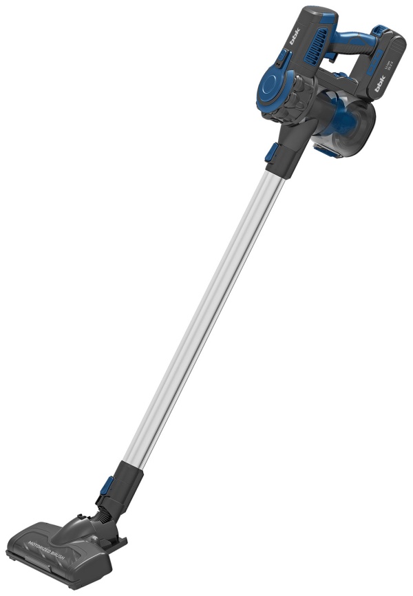 Пылесос вертикальный BBK BV3001, синий/серый фото 1