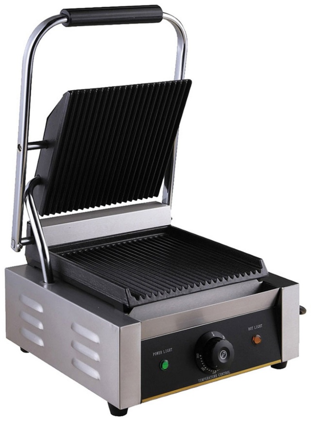 Гриль контактный Viatto GH-811H 1.8 кВт с антипригарным покрытием фото 1