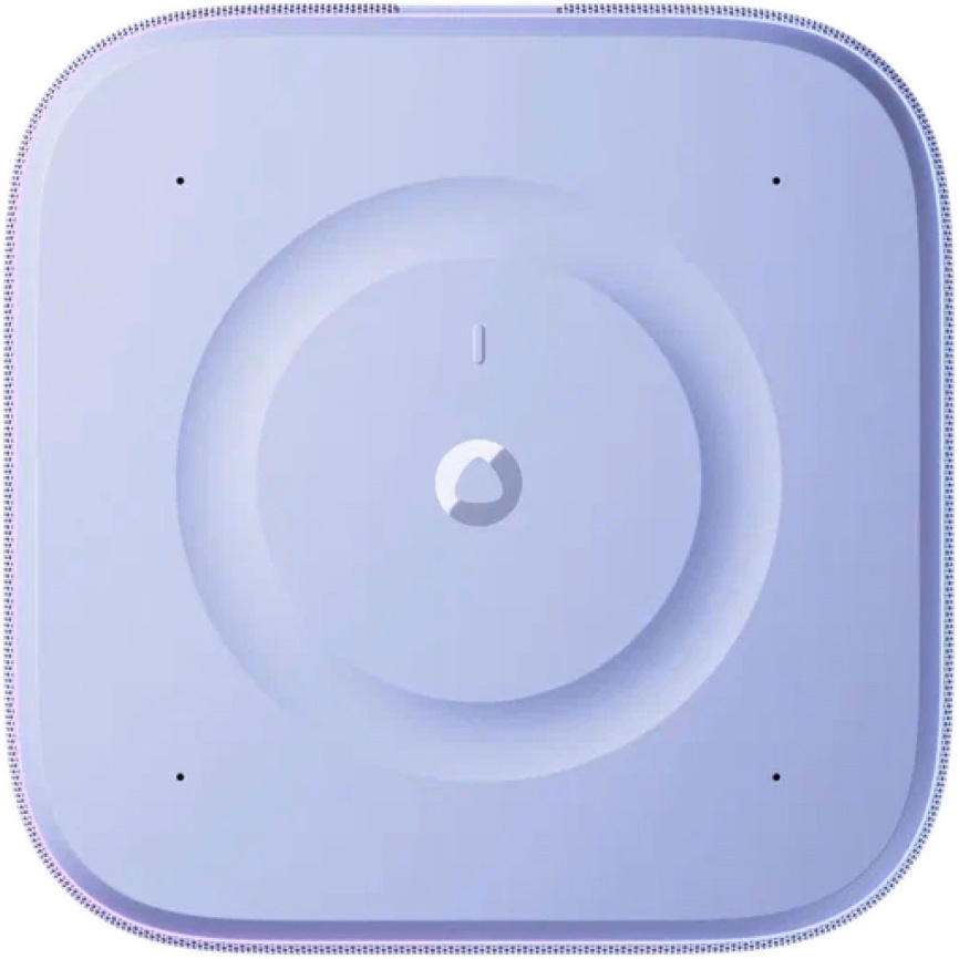 Умная колонка Яндекс Станция 3 с Алисой, эмбиент-подсветкой и Zigbee, фиолетовая (YNDX-00060PPL) фото 2