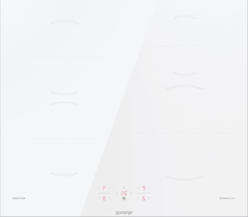 Электрическая варочная панель Gorenje GI6401WSC 59 см, 4 конфорки стеклокерамика, черный фото 2