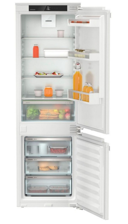 Встраиваемый двухкамерный холодильник Liebherr ICNd 5103-22 001 No frost, белый фото 1