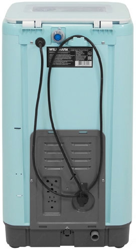 Активаторная стиральная машина Willmark WMA-451GH автомат 3,5 кг, голубой фото 3