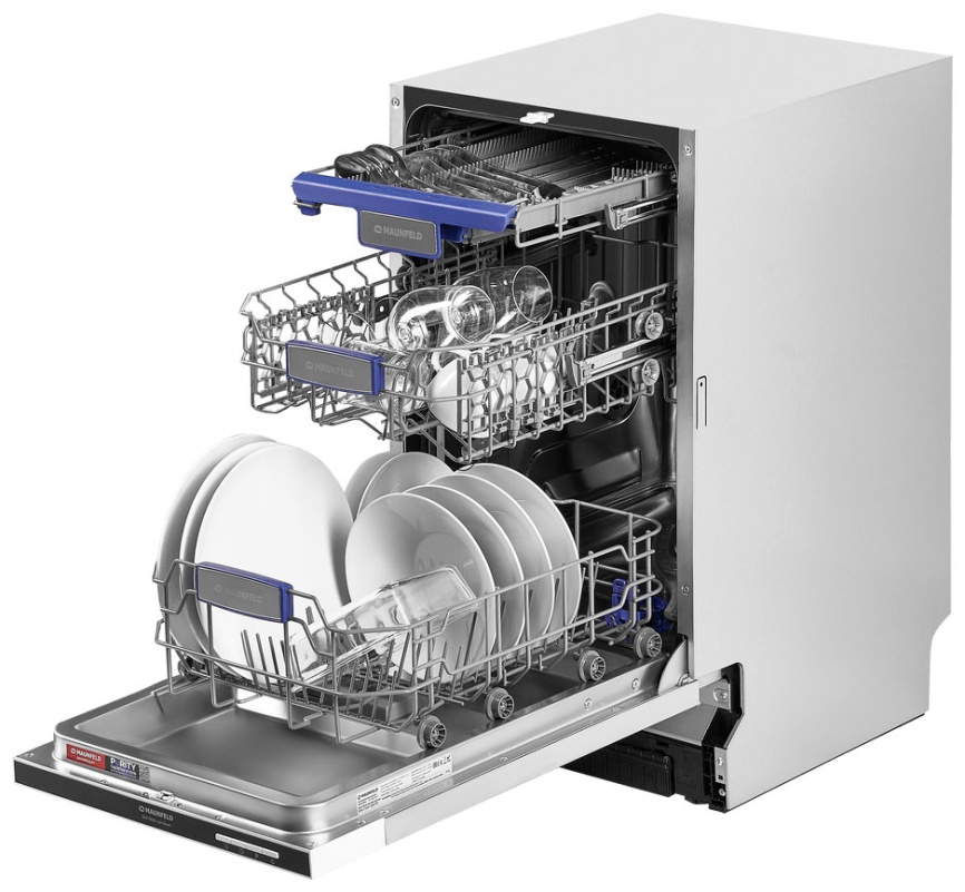 Встраиваемая посудомоечная машина Maunfeld MLP-083D Light Beam фото 7