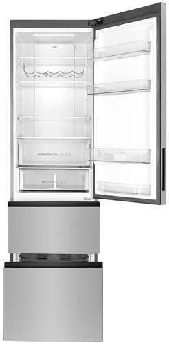 Многокамерный холодильник Haier A4F639CXMVU1 No frost, серый металлик фото 3