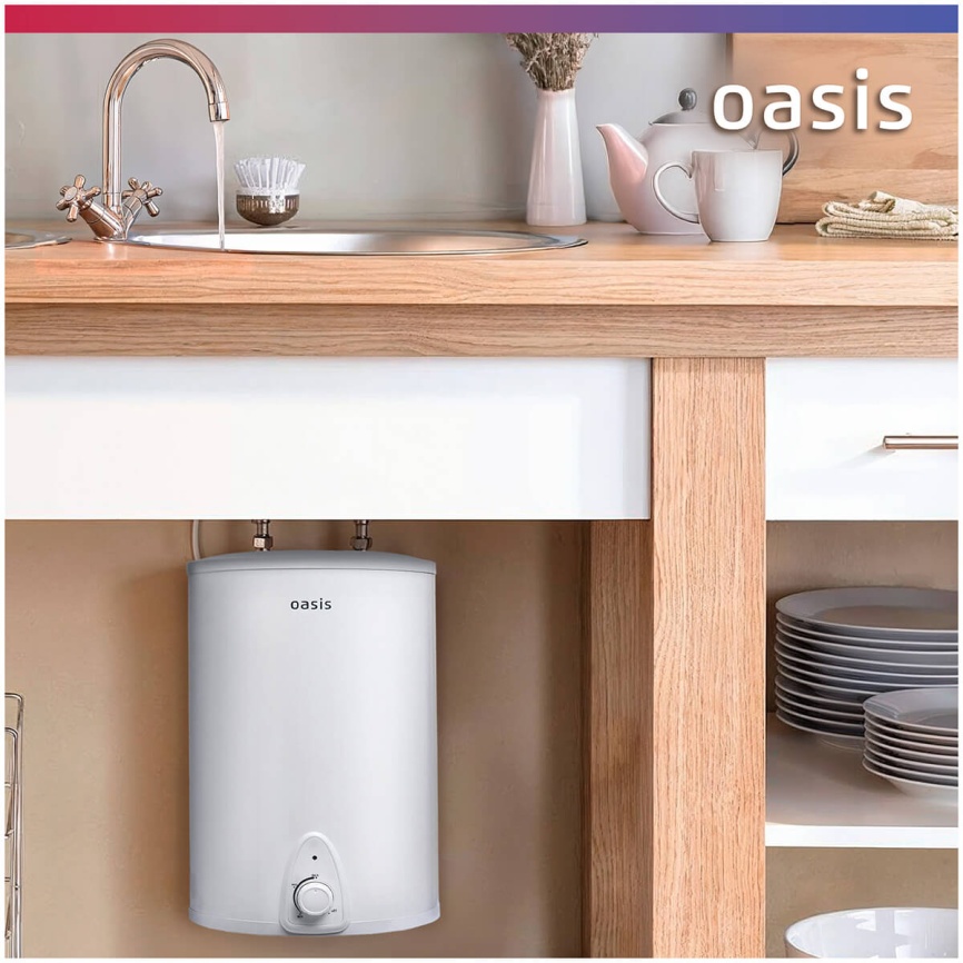 Водонагреватель накопительный Oasis 15 LP (под раковиной) фото 8