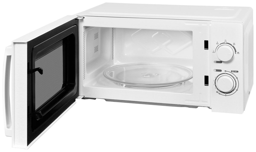 Микроволновая печь - СВЧ Hyundai HYM-M2005 20 л, 700 Вт, белый фото 5