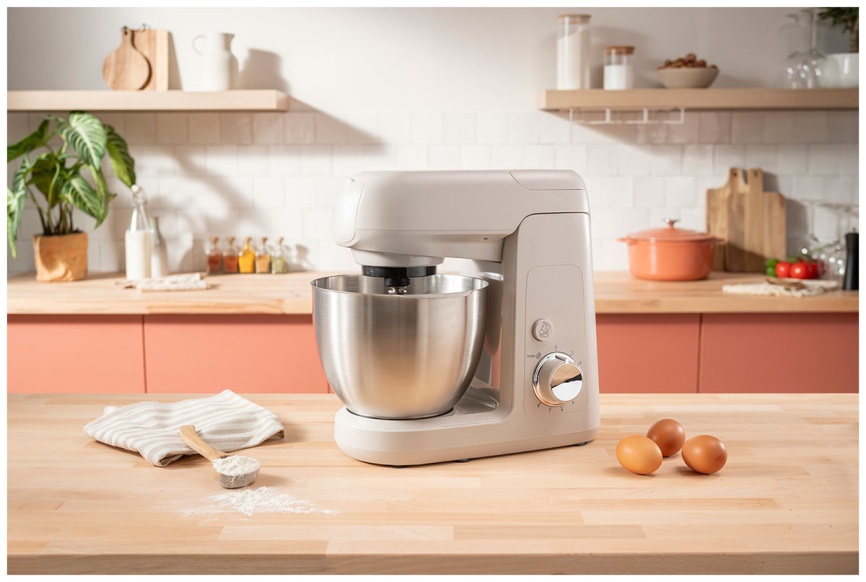 Кухонная машина Tefal Bake Partner QB520B38, белый фото 3