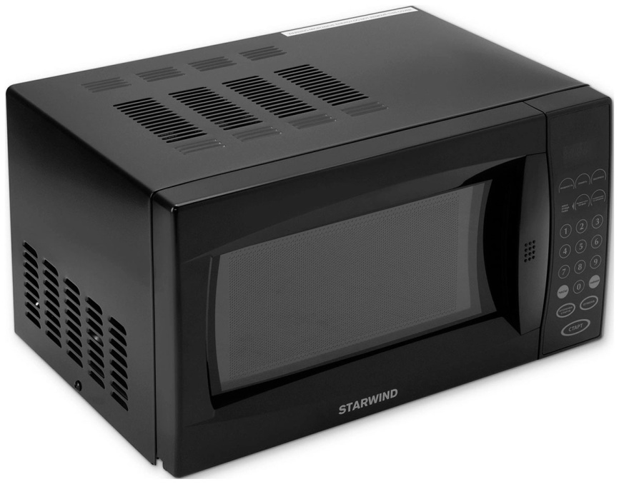 Микроволновая печь - СВЧ Starwind SMW5020, 20 л, 700 Вт, черный фото 3