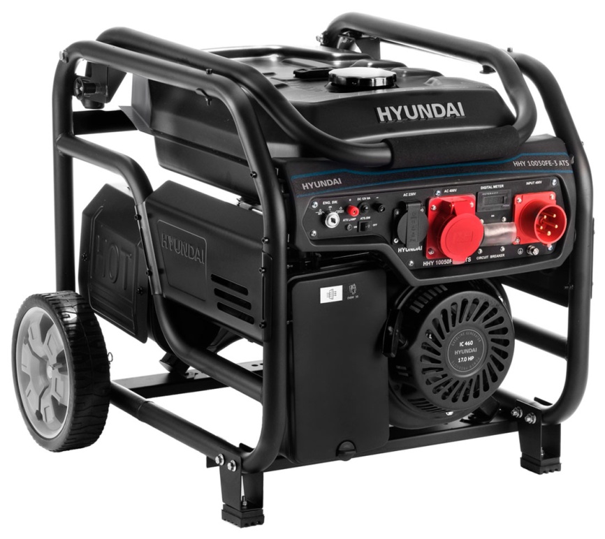 Генератор бензиновый Hyundai HHY 10050FE-3 ATS фото 1