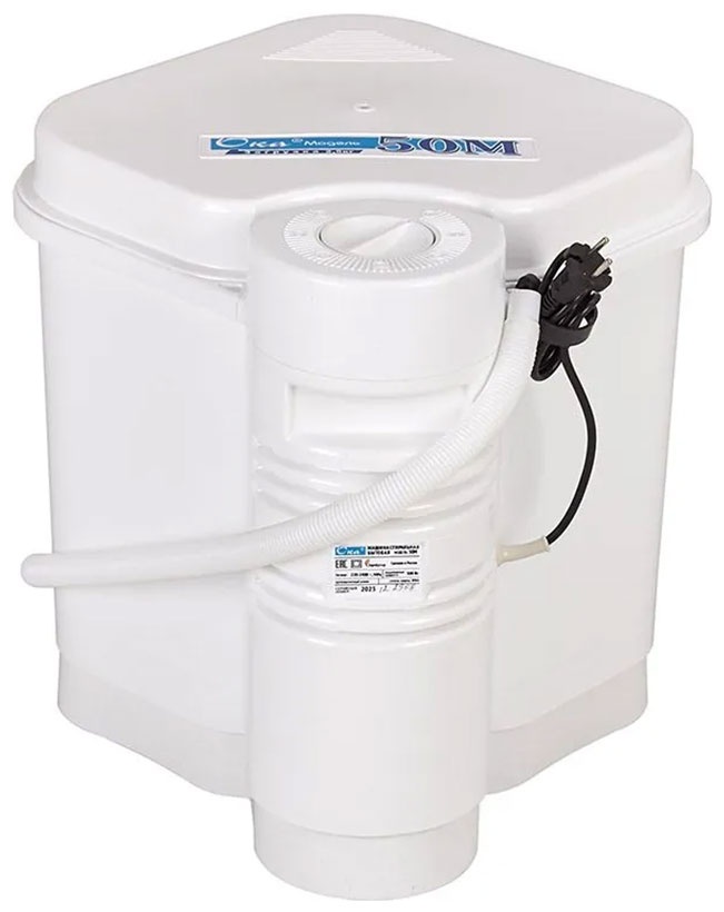 Активаторная стиральная машина Ока 50М 2 кг, белый фото 7