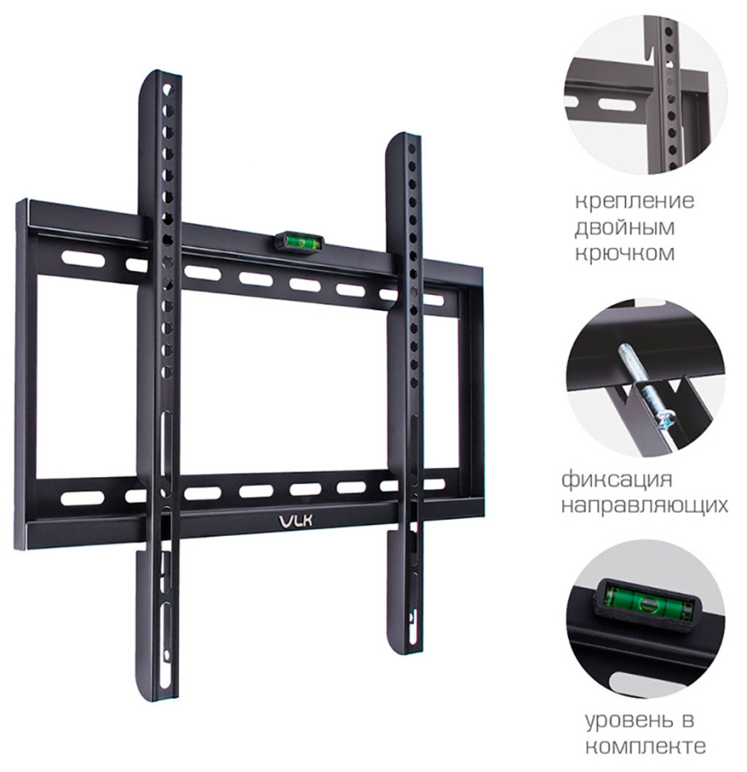 Кронштейн для LED/LCD/PLASMA телевизоров VLK TRENTO-33 black фото 3