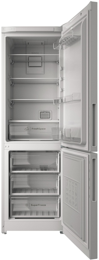 Двухкамерный холодильник Indesit ITR 5180 W No frost, белый фото 3