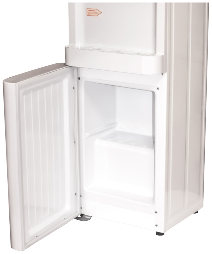 Кулер для воды Aqua Work YLR2-5-V908 (белый) напольный, компрессор, шкафчик 6.5 л, 3 кнопки (20274) фото 4