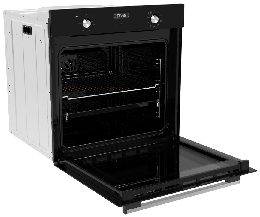 Электрический духовой шкаф Candy COXP08LTSB 59 см, 78 л, гриль и конвекция, черный фото 5
