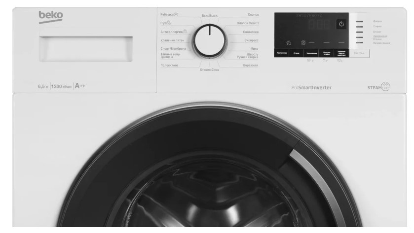 Стиральная машина WSRE6H612ZAWI 7322110001 BEKO фото 9