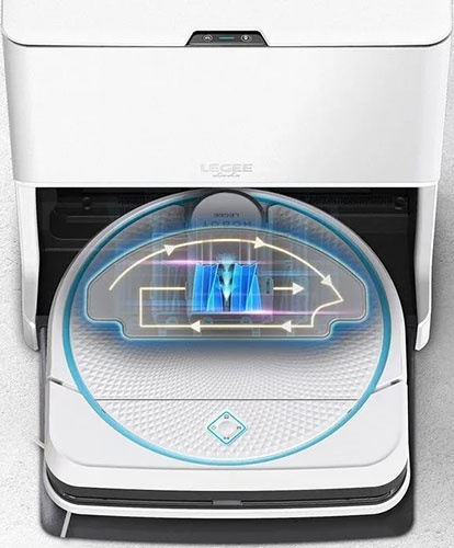 Робот пылесос моющий Hobot LEGEE-D8, со станцией самоочистки салфеток LuLu фото 6