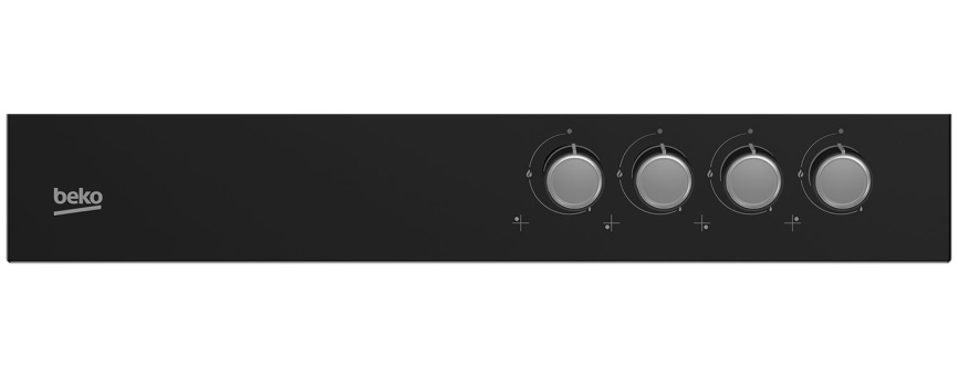 Газовая варочная панель Beko HILW 64225 S 58 см, 4 конфорки электроподжиг газконтроль, черный фото 7
