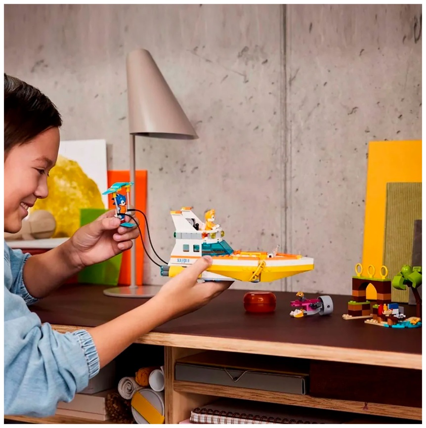 Конструктор Lego SONIC, Приключенческая лодка Тейлза (76997) фото 9