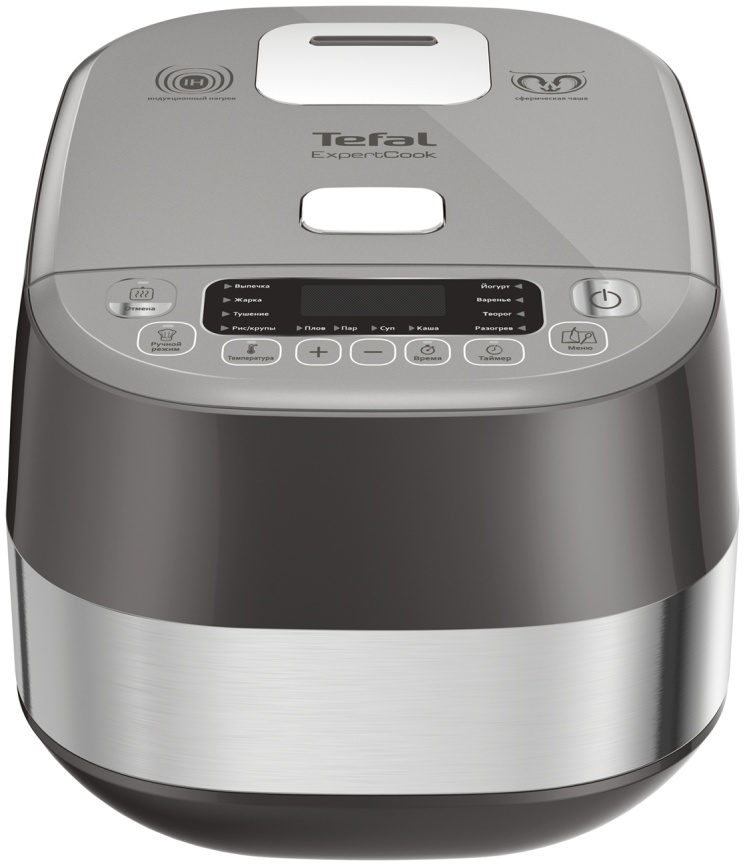 Мультиварка Tefal Expert Cook RK802B32, серый фото 1