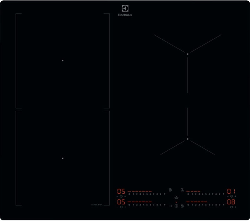 Электрическая варочная панель Electrolux KIS62453I 58 см, 4 конфорки стеклокерамика, черный фото 1