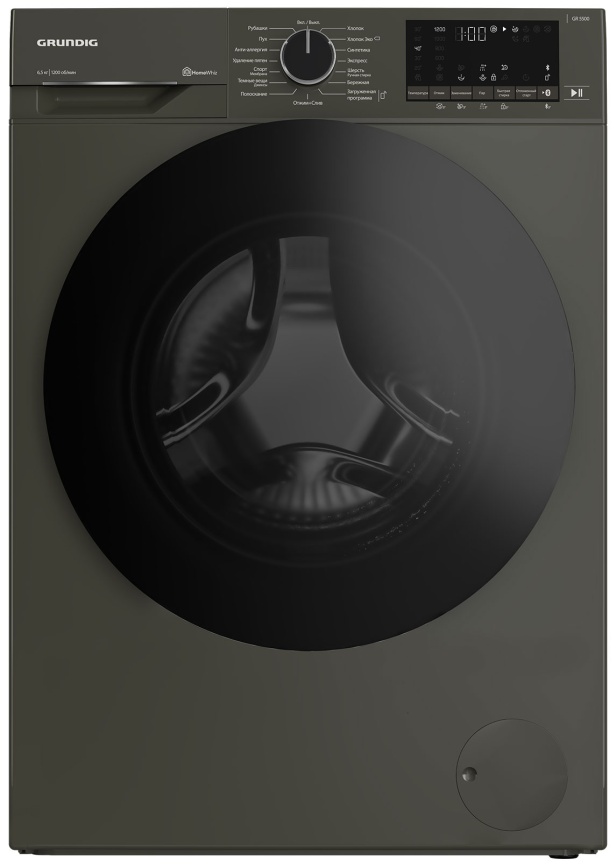 Стиральная машина Grundig GW5 P56H21 M 6,5 кг, серый фото 1