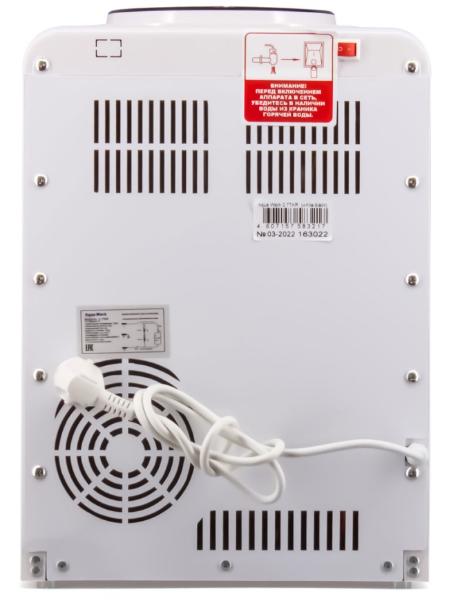 Кулер для воды Aqua Work 0.7TDR-ST бело-черный 27641 фото 7