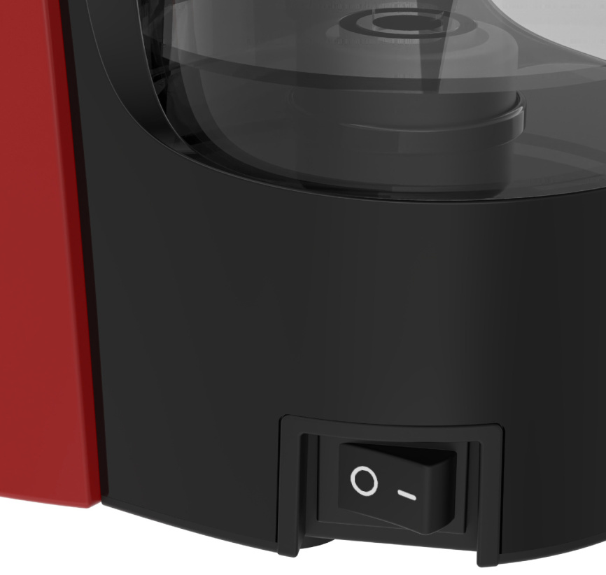 Кофемашина капсульного типа Vista Teano DNS400 (Dolce Gusto, сенсорная), красная фото 8