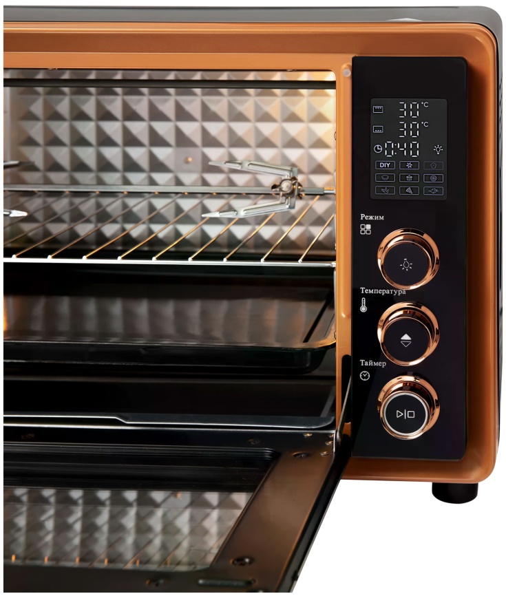 Электропечь Hiberg PR 400 Gold moon фото 6