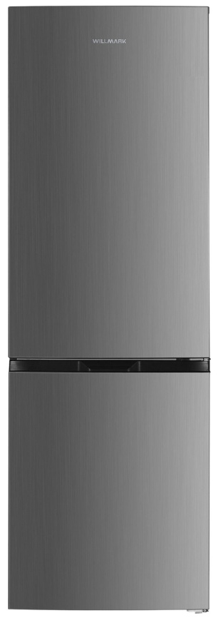 Двухкамерный холодильник Willmark RFN-421NFX INOX No frost, серый металлик фото 1
