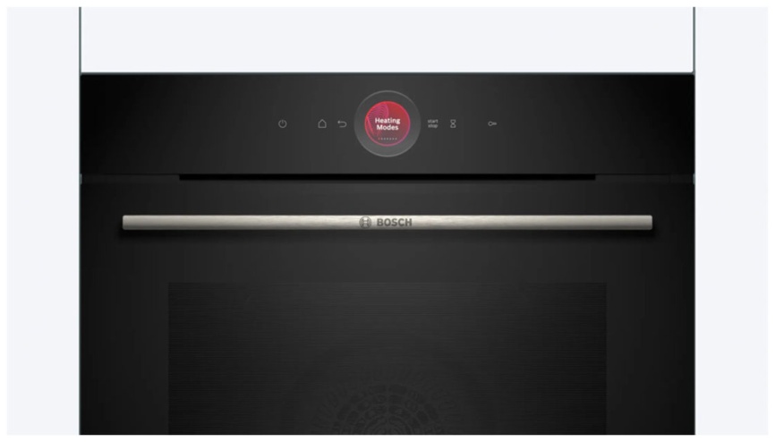 Электрический духовой шкаф Bosch HBG7341B1 59 см, 71 л, гриль и конвекция, черный фото 5