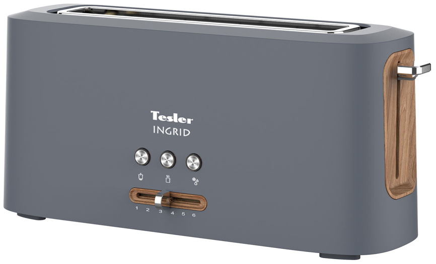 Тостер Tesler TT-140, grey фото 1