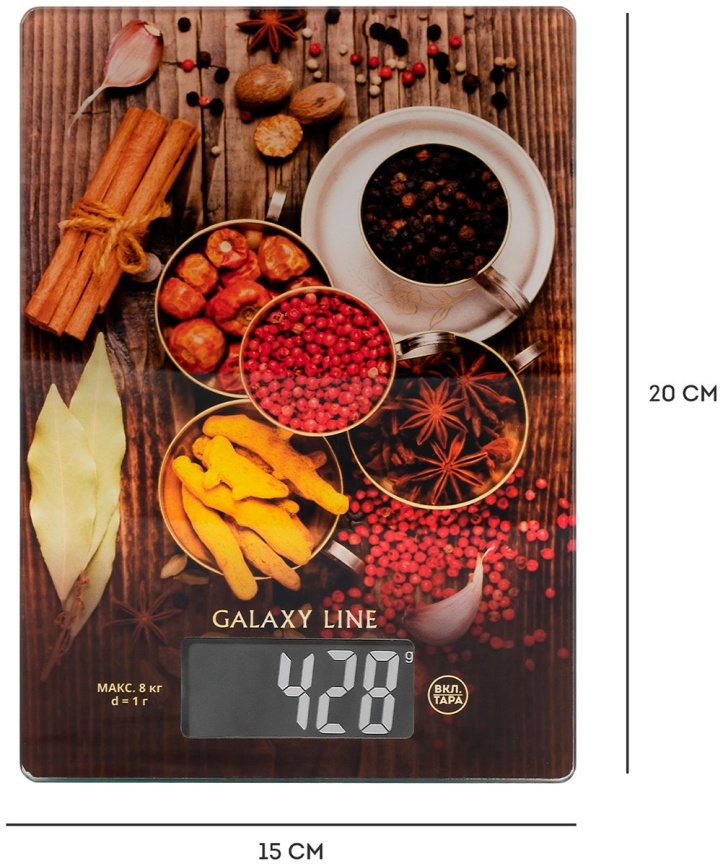 Кухонные весы Galaxy Line GL 2821 фото 2