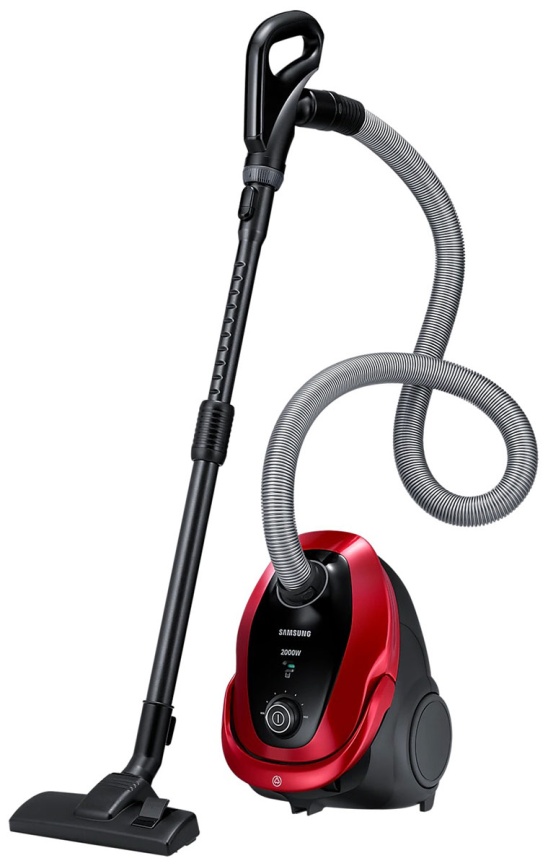 Пылесос напольный Samsung V-C20M253AWR красный фото 1