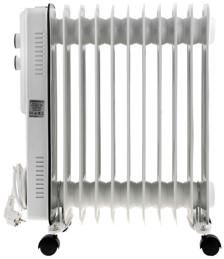 Масляный обогреватель Centek CT-6207, 11 секций (25 м) фото 4