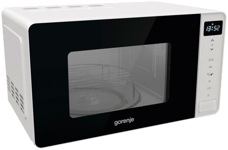 Микроволновая печь - СВЧ Gorenje 20L GRILL MO20S4W 733241 черно-белый фото 4