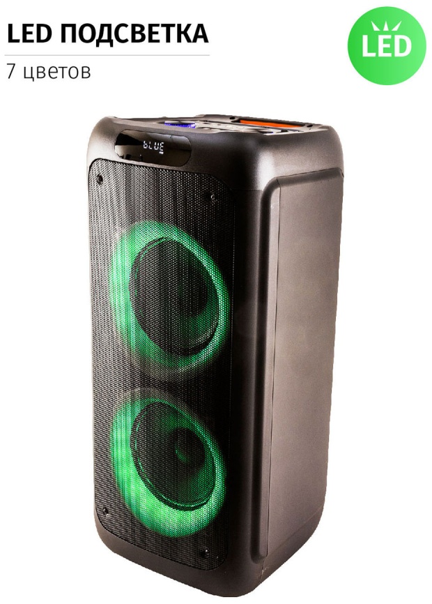 Акустическая система AIWA Домашняя акустическая система AIWA CAS-500 с Bluetooth, черная фото 4