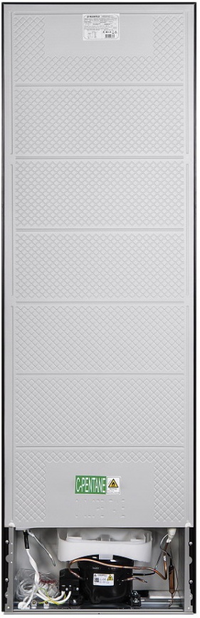 Двухкамерный холодильник Maunfeld MFF176SFSB, темно-серый фото 7