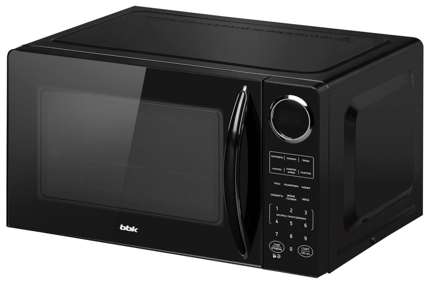 Микроволновая печь - СВЧ BBK 23MWS-907S/B, черный фото 4