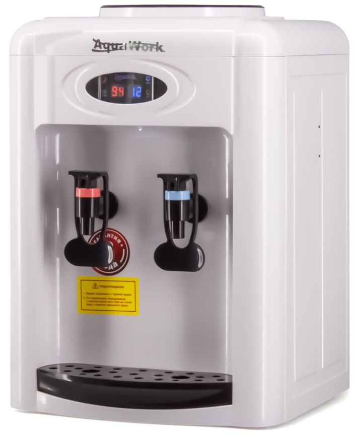 Кулер для воды Aqua Work 0.7TDR-ST бело-черный 27641 фото 1