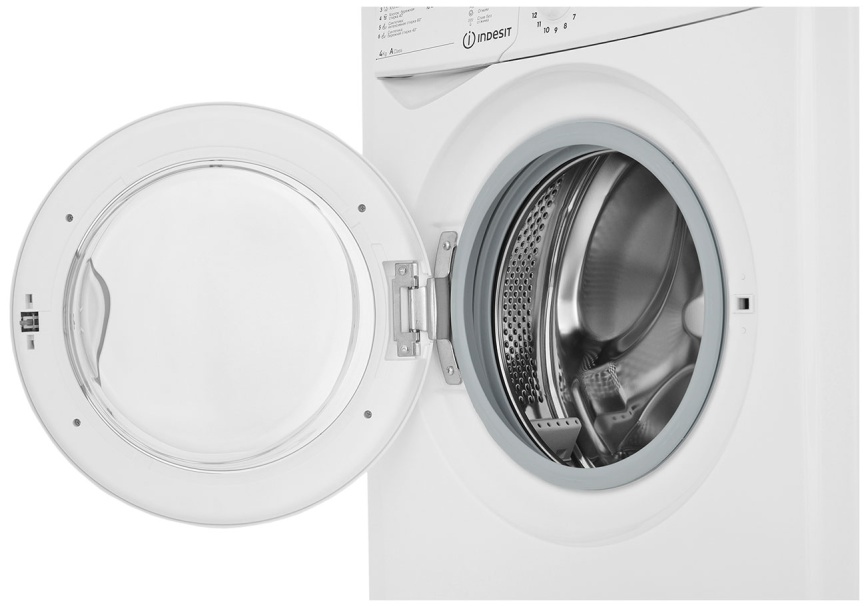 Стиральная машина Indesit IWUB 4105 автомат 4 кг, белый фото 6