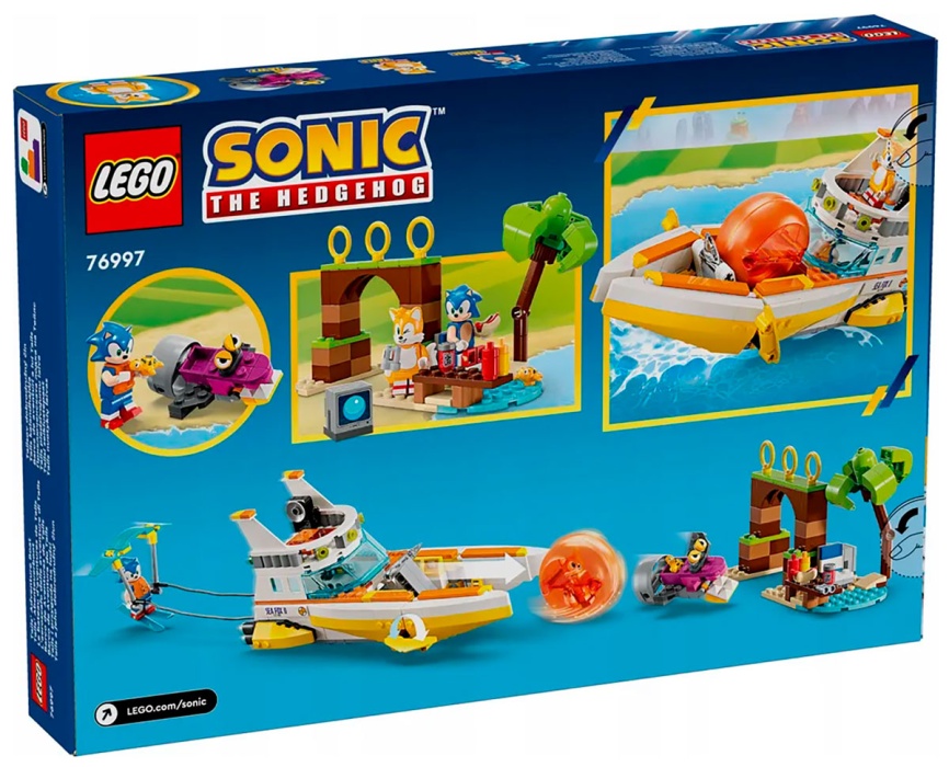 Конструктор Lego SONIC, Приключенческая лодка Тейлза (76997) фото 5