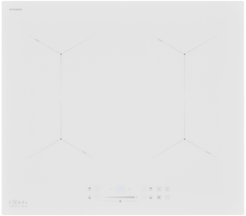 Электрическая варочная панель Zugel ZIH604W фото 1